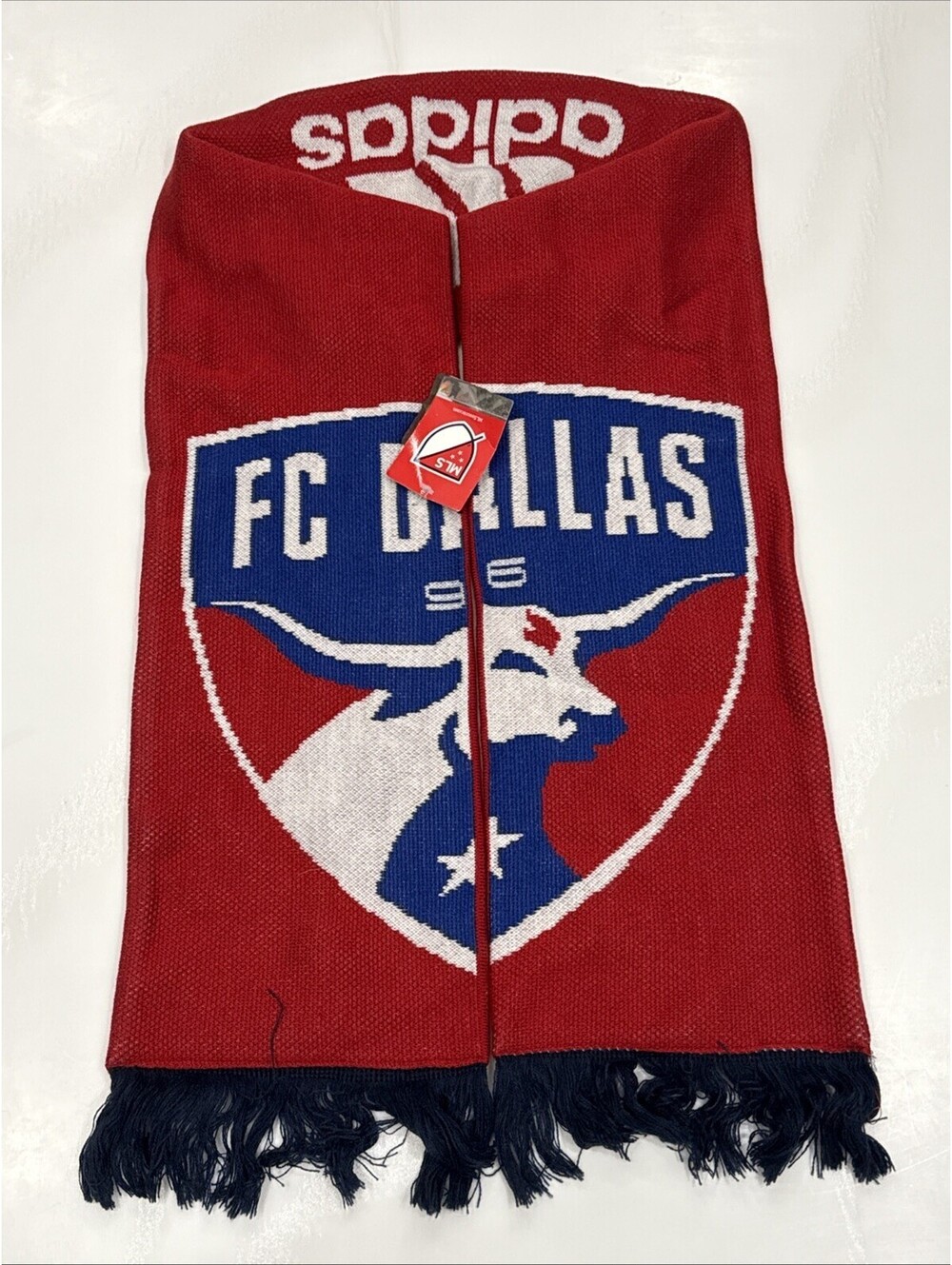 FC Dallas Adidas Jacquard Scarf NWT